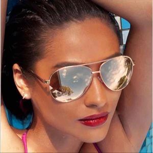 Quay Australia x Shay Rose Mirrored Sunglasses